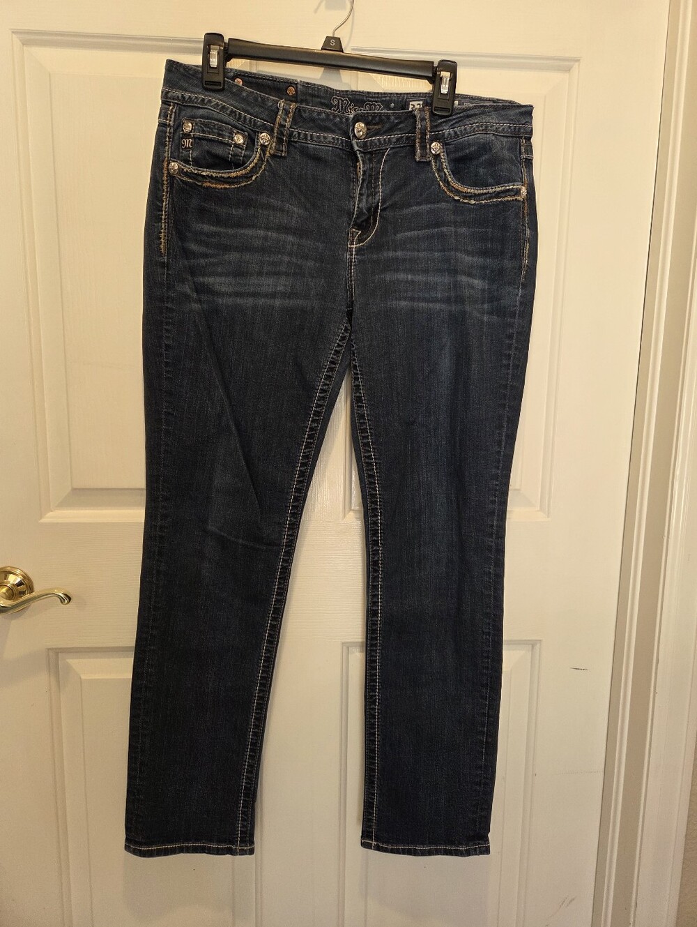 Miss Me Mid-Rise Easy Skinny 32 X 31 Women's Jeans